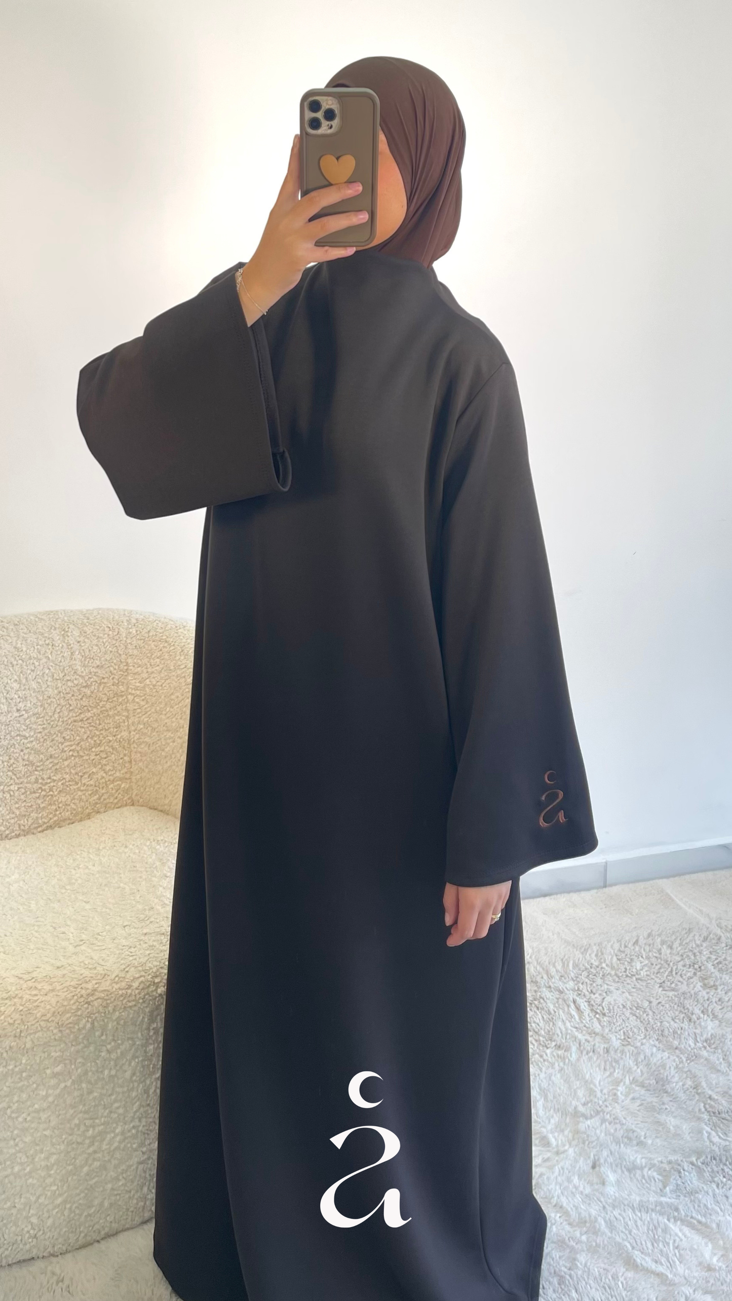 Robe Jogging Coton Mariya - Alniya Marron / Taille 3