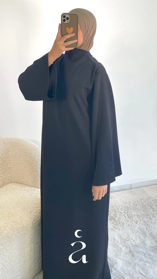 Robe Jogging Coton YUNA - Alniya  Noir / Taille 3