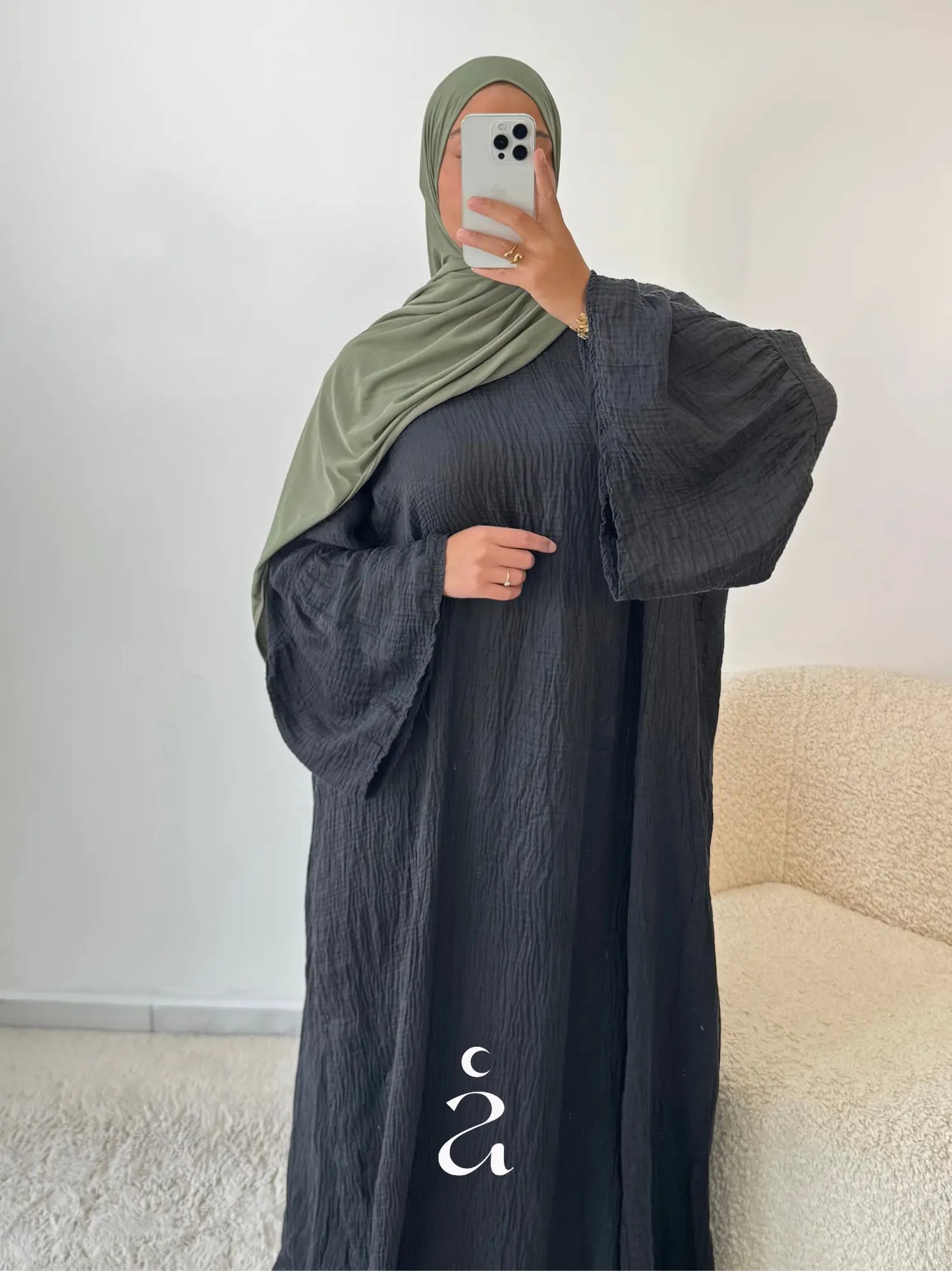 ABAYA ROHMA Grande taille - Alniya Paris