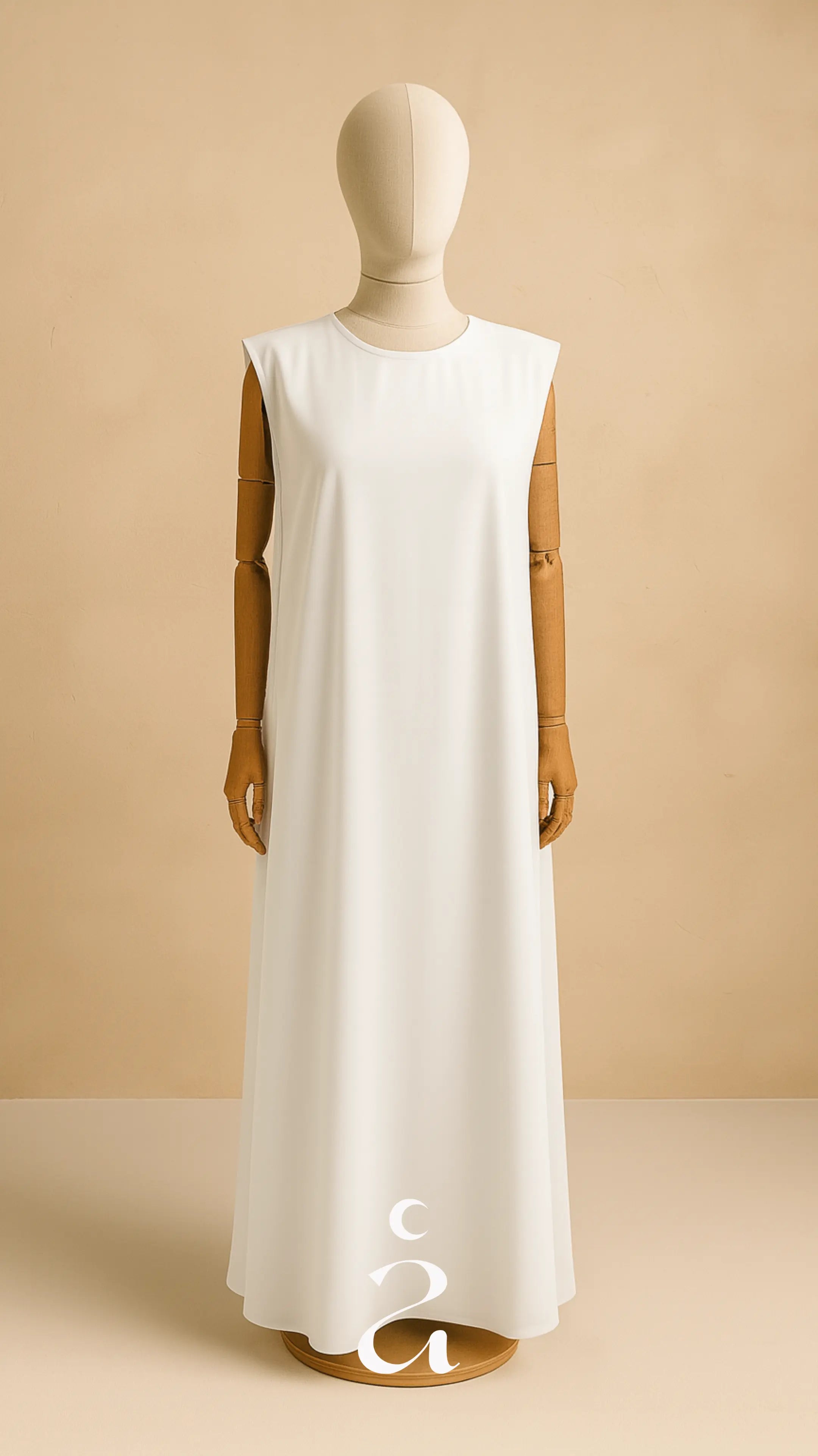 SOUS ROBE - SOIE DE MEDINE Blanc