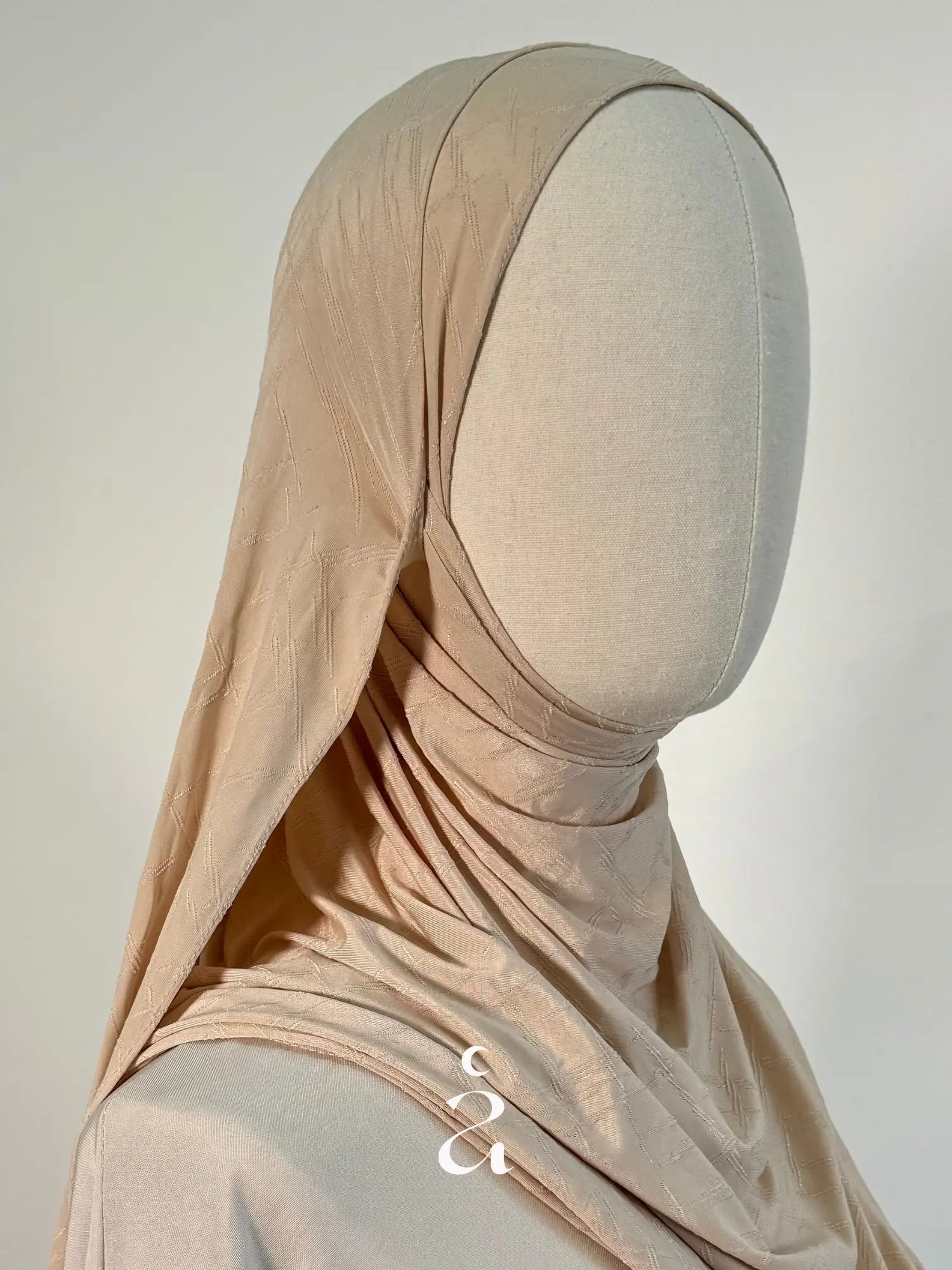 JERSEY DE LUXE MONOGRAMME ONDULÉ - Alniya Paris