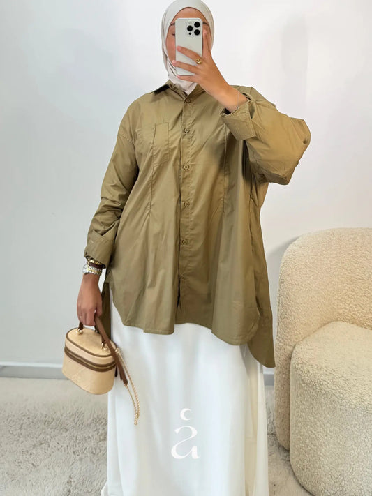 CHEMISE POPELINE - Alniya Paris