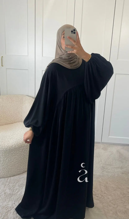 ABAYA ESMA SOIE DE MEDINE Alniya Paris