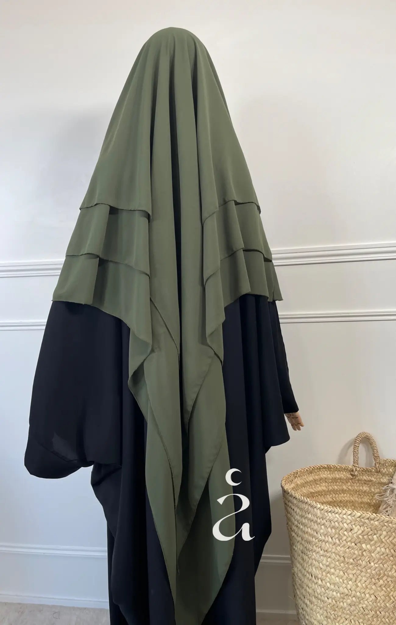 KHIMAR 3 VOILES MOUSSELINE Alniya Paris