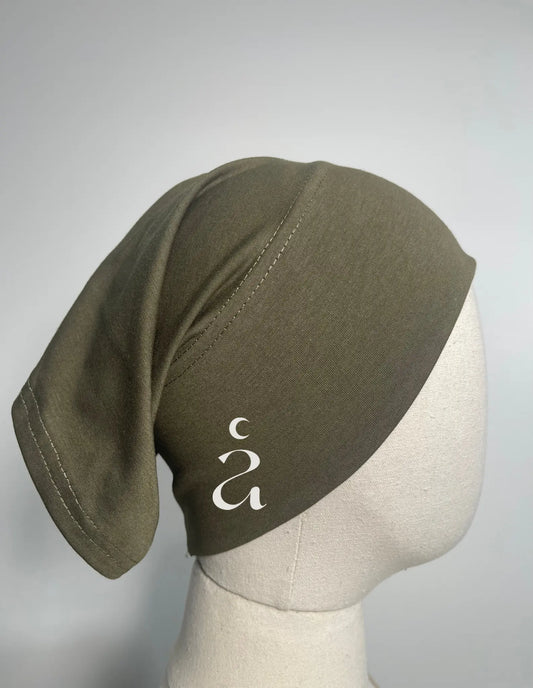 Khaki tube hat