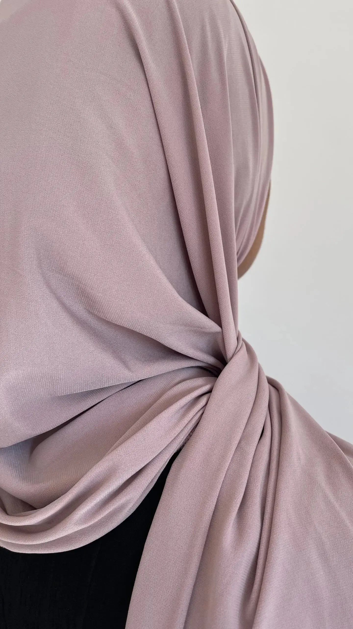 Jersey de luxe Rose pâle - Alniya Paris