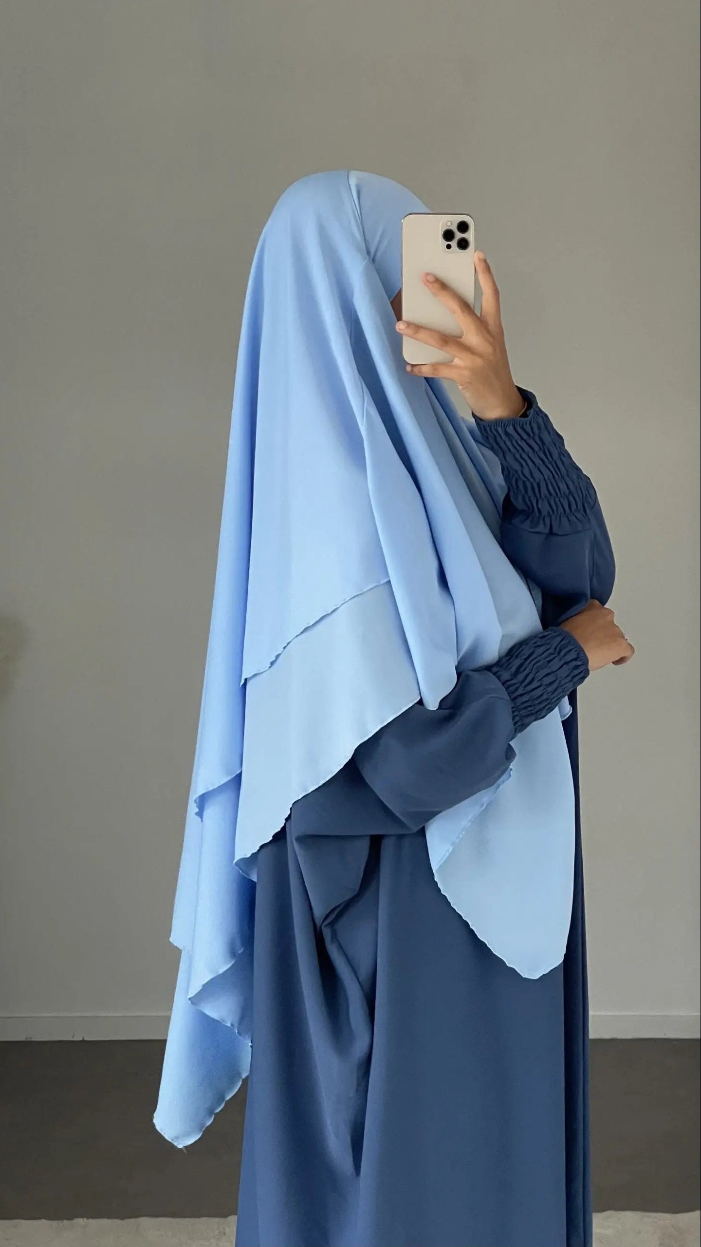 KHIMAR MEDINE 2 VOILES Alniya Paris
