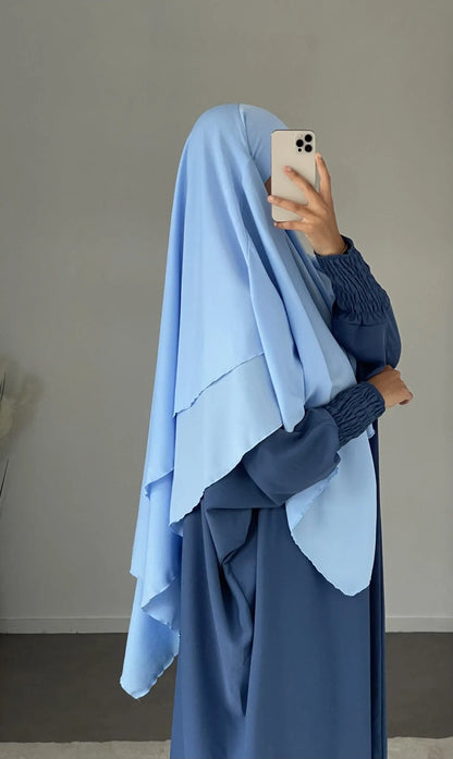 KHIMAR MEDINE 2 VOILES Alniya Paris