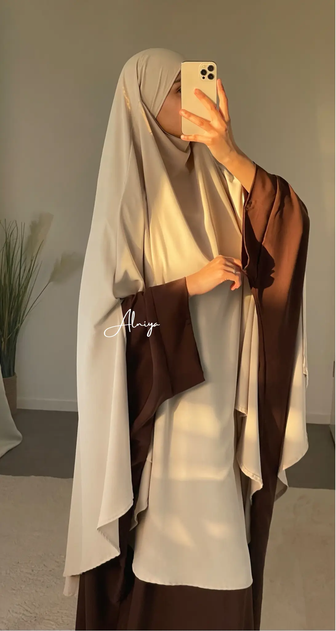 KHIMAR MAXI FENTES Alniya Paris