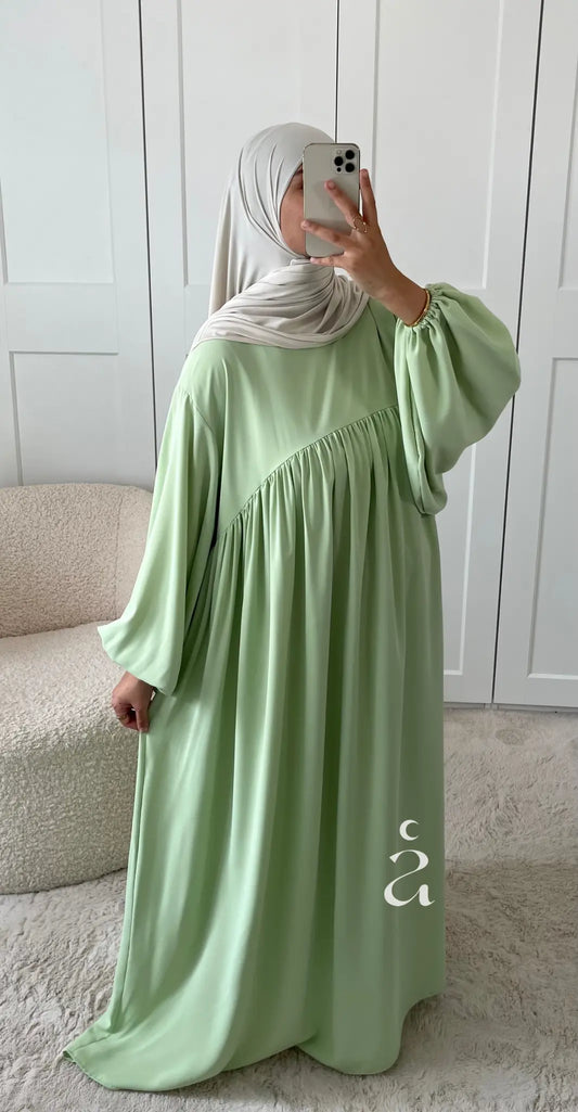 ABAYA ESMA SOIE DE MEDINE - Alniya Paris