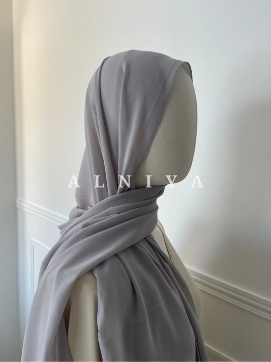 Gray muslin