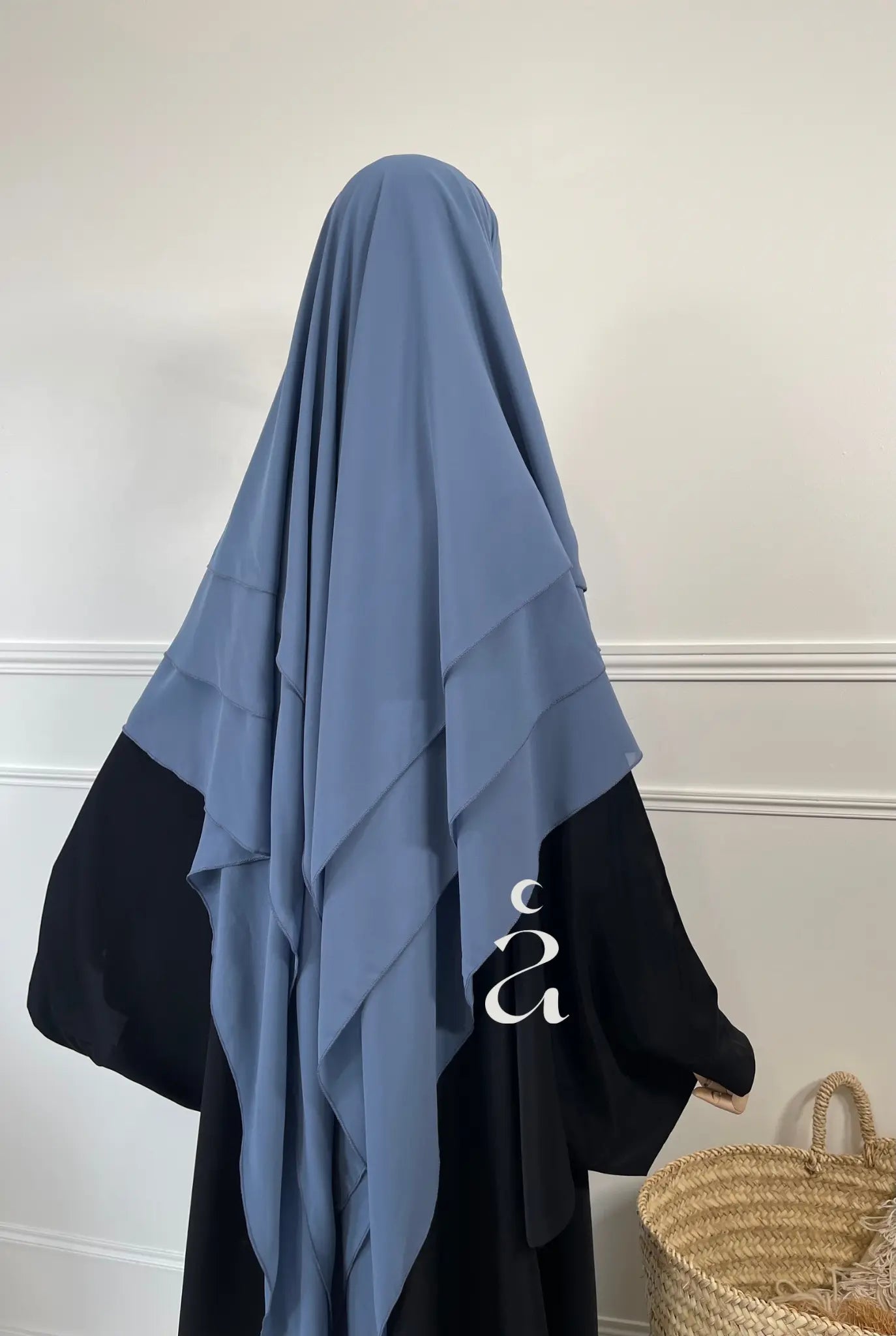 KHIMAR 3 VOILES MOUSSELINE Alniya Paris