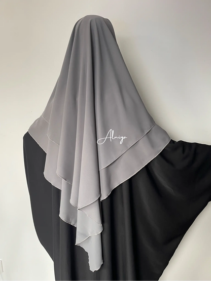 KHIMAR MEDINE 2 VOILES Alniya Paris