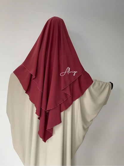 KHIMAR MEDINE 2 VOILES Alniya Paris