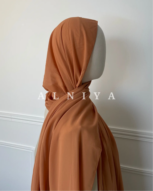 Peach chiffon