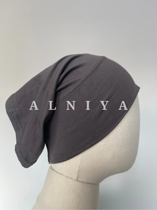 Dark gray tube cap