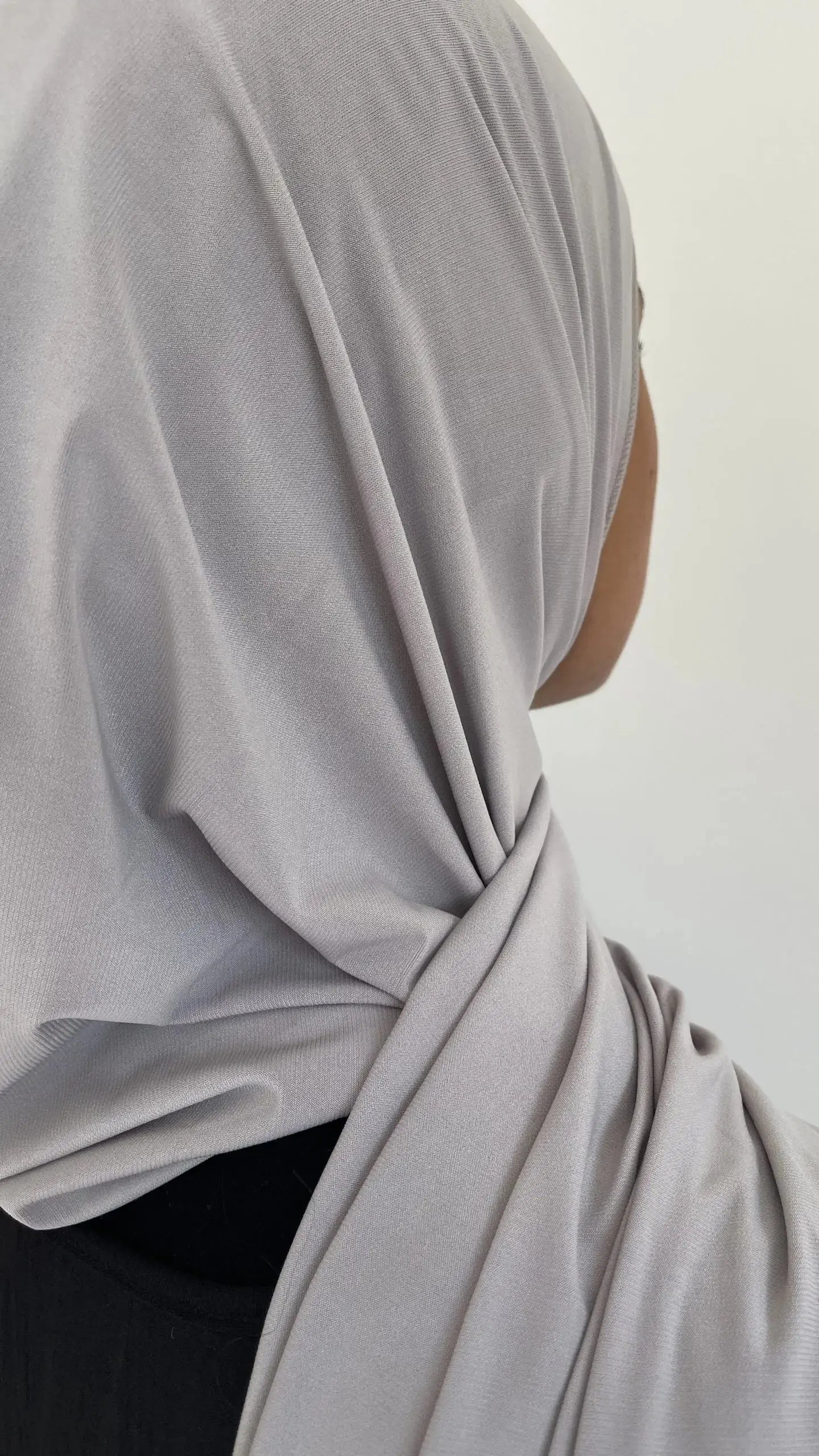 Jersey de luxe Gris Perle - Alniya Paris