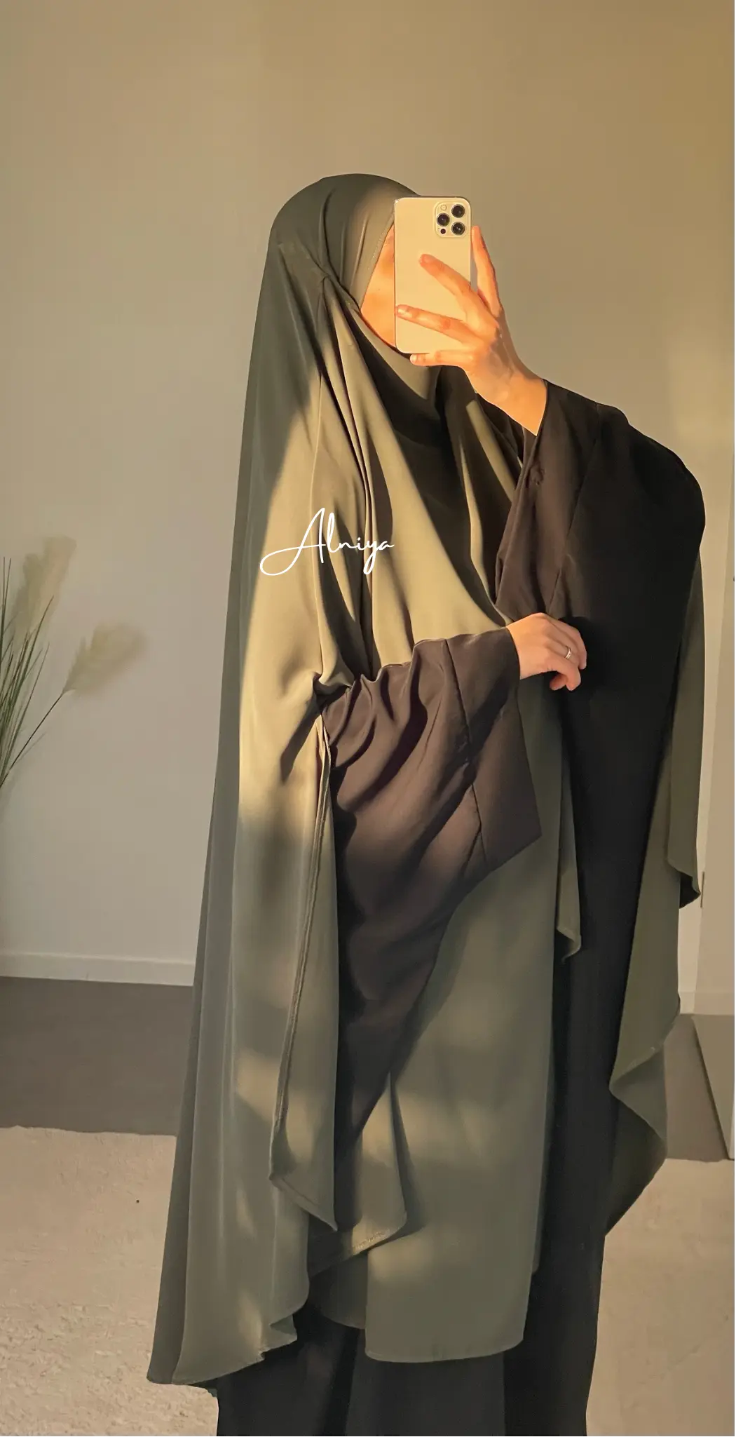KHIMAR MAXI FENTES Alniya Paris