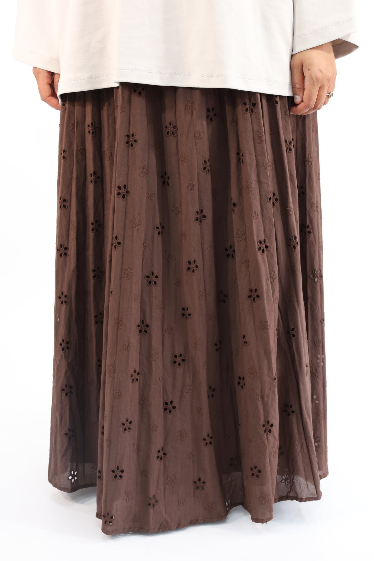 JUPE BRODERIE ANGLAISE