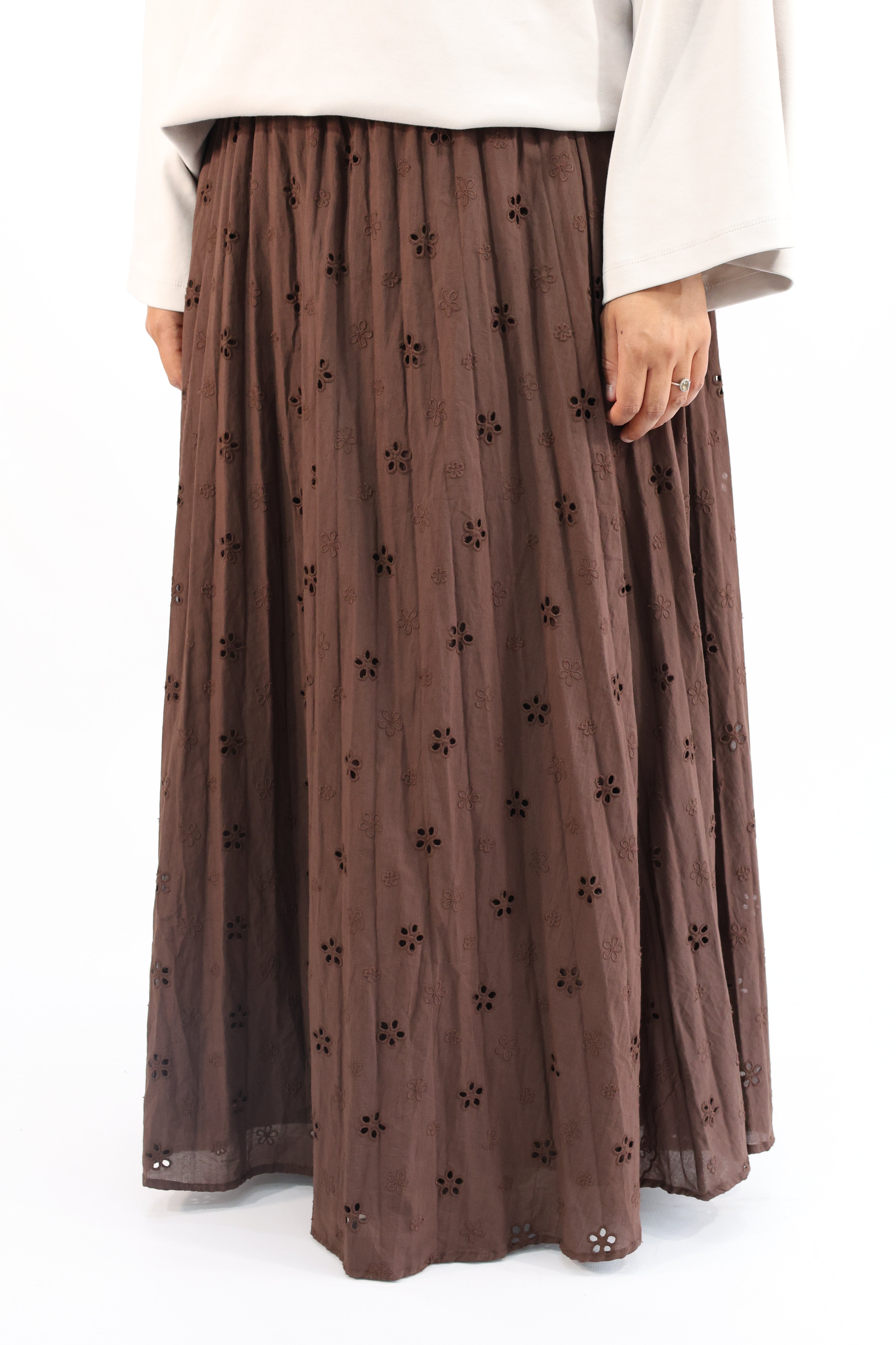 JUPE BRODERIE ANGLAISE