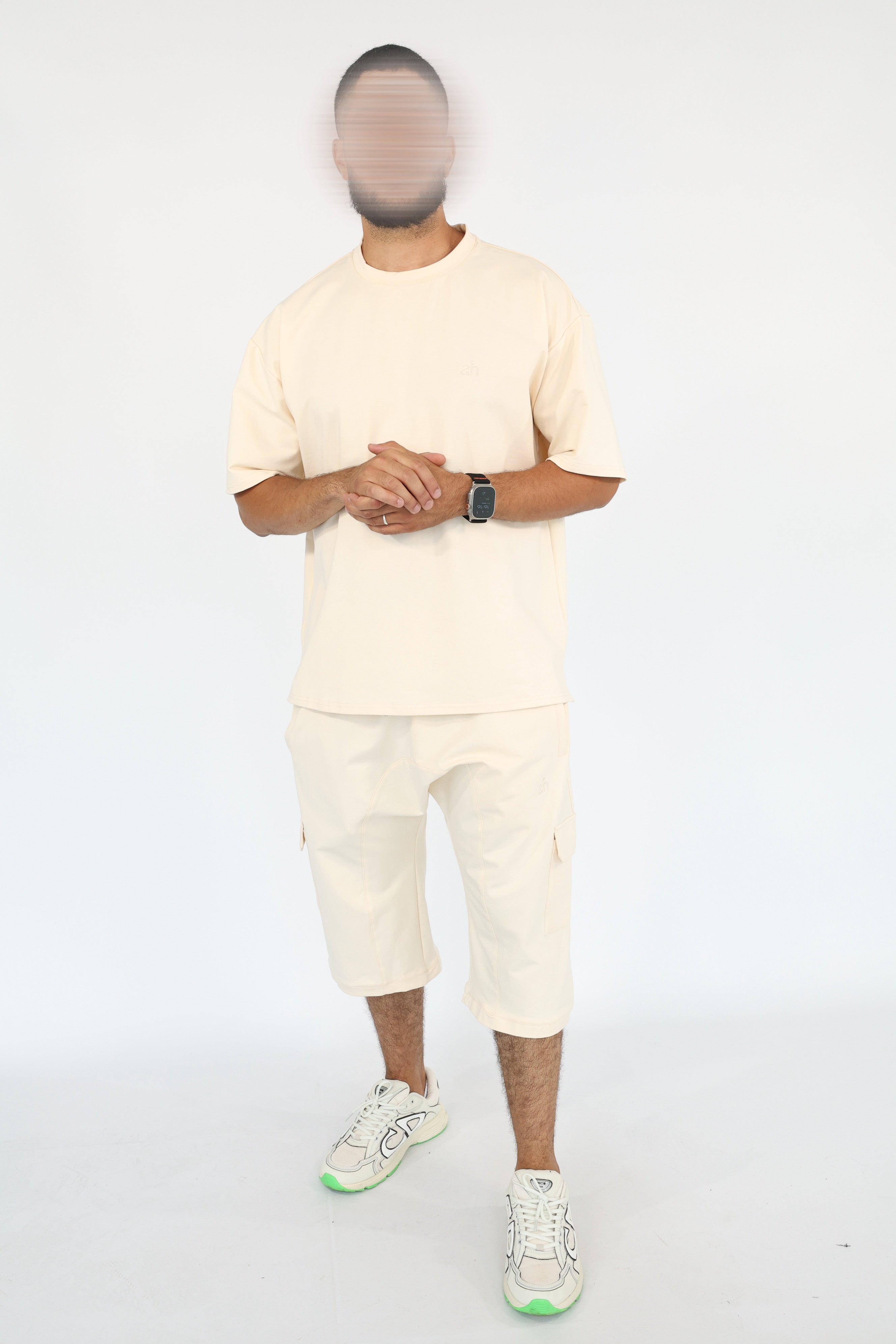 BERMUDA LONG CARGO OVERSIZE HOMME