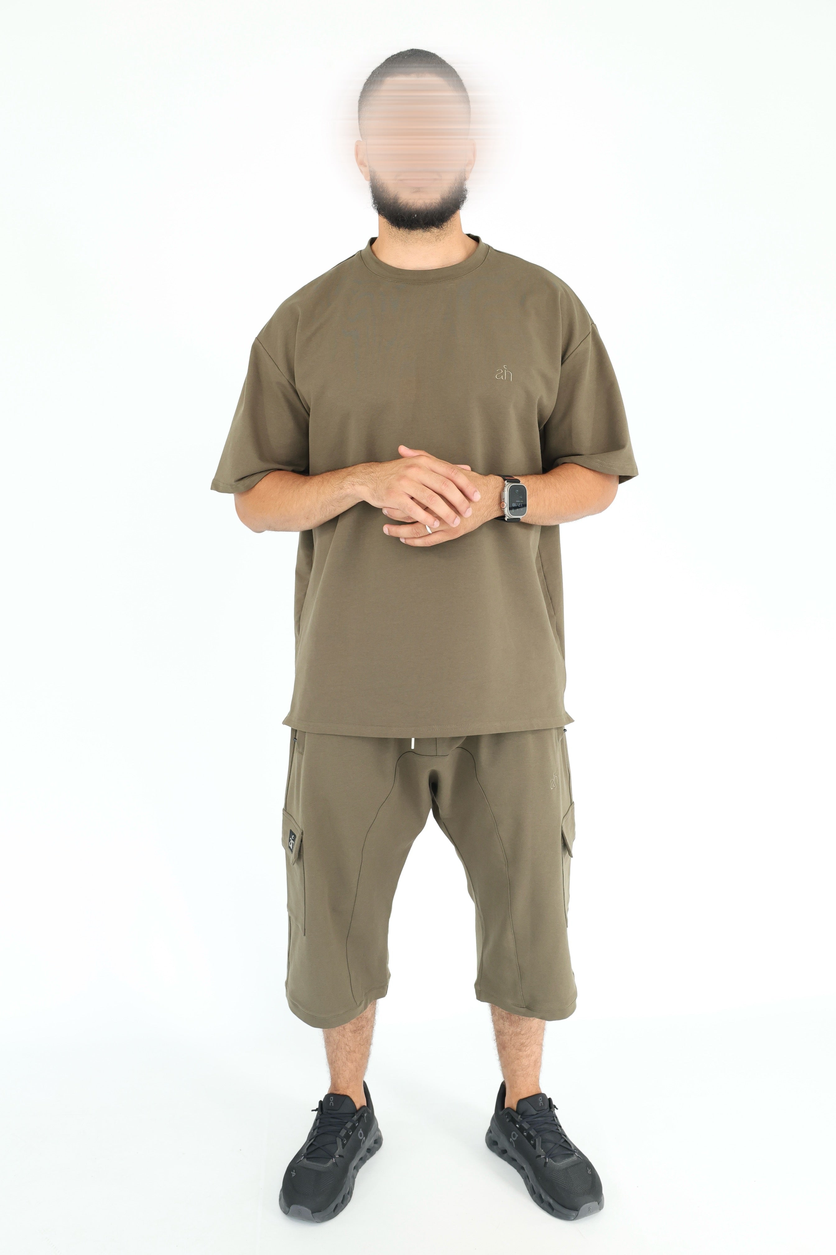 BERMUDA LONG CARGO OVERSIZE HOMME