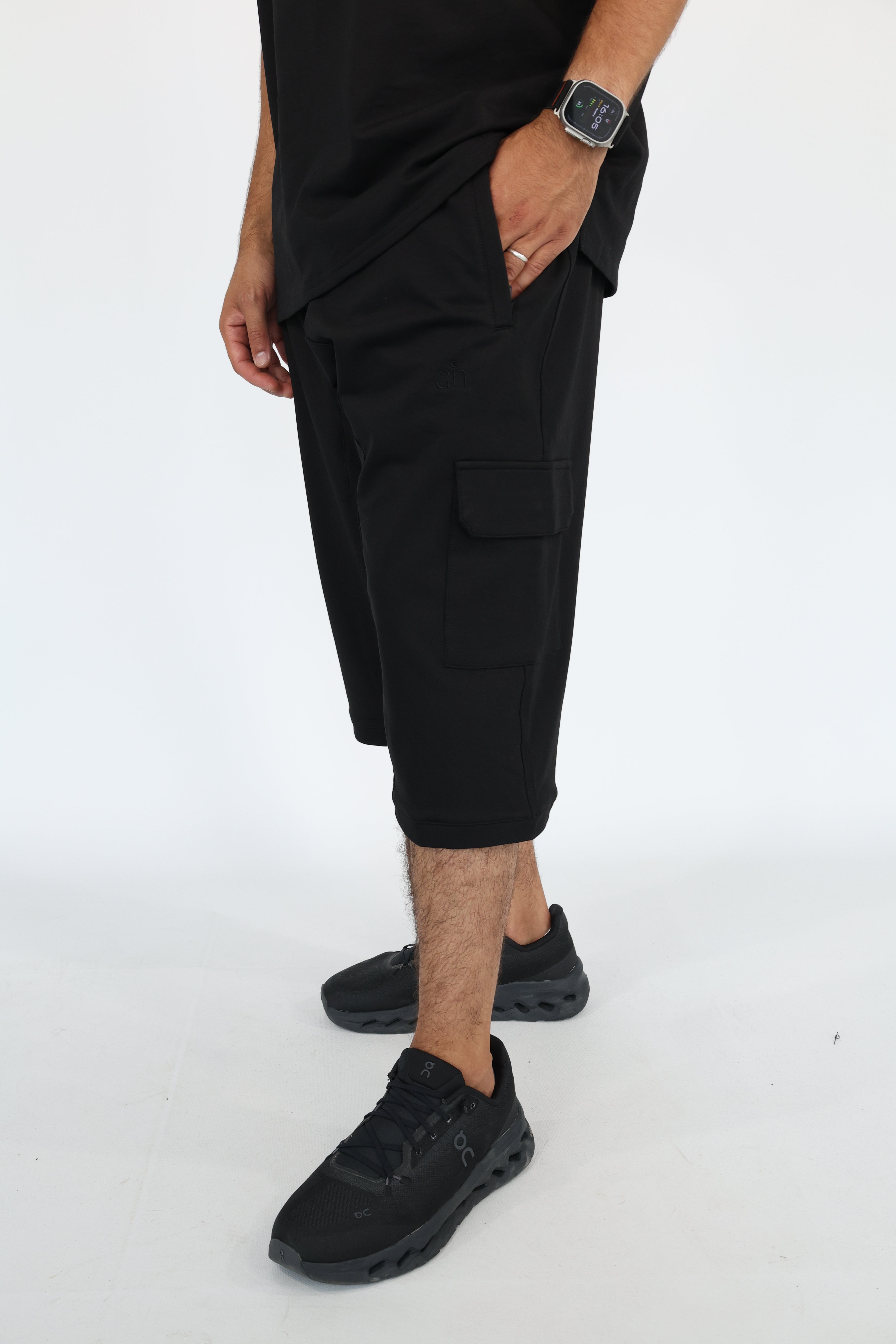 BERMUDA LONG CARGO OVERSIZE HOMME