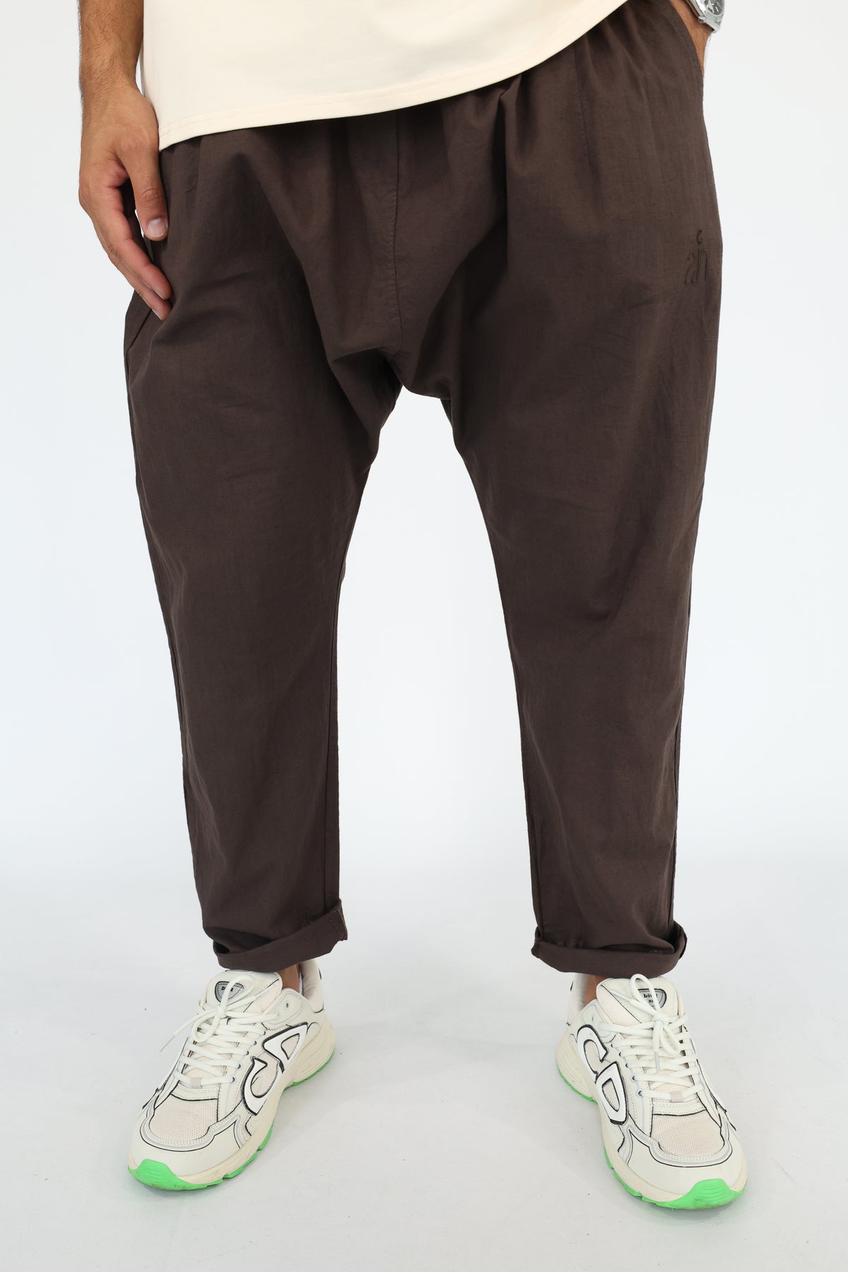 PANTALON SAROUAL LÉGER LIN HOMME