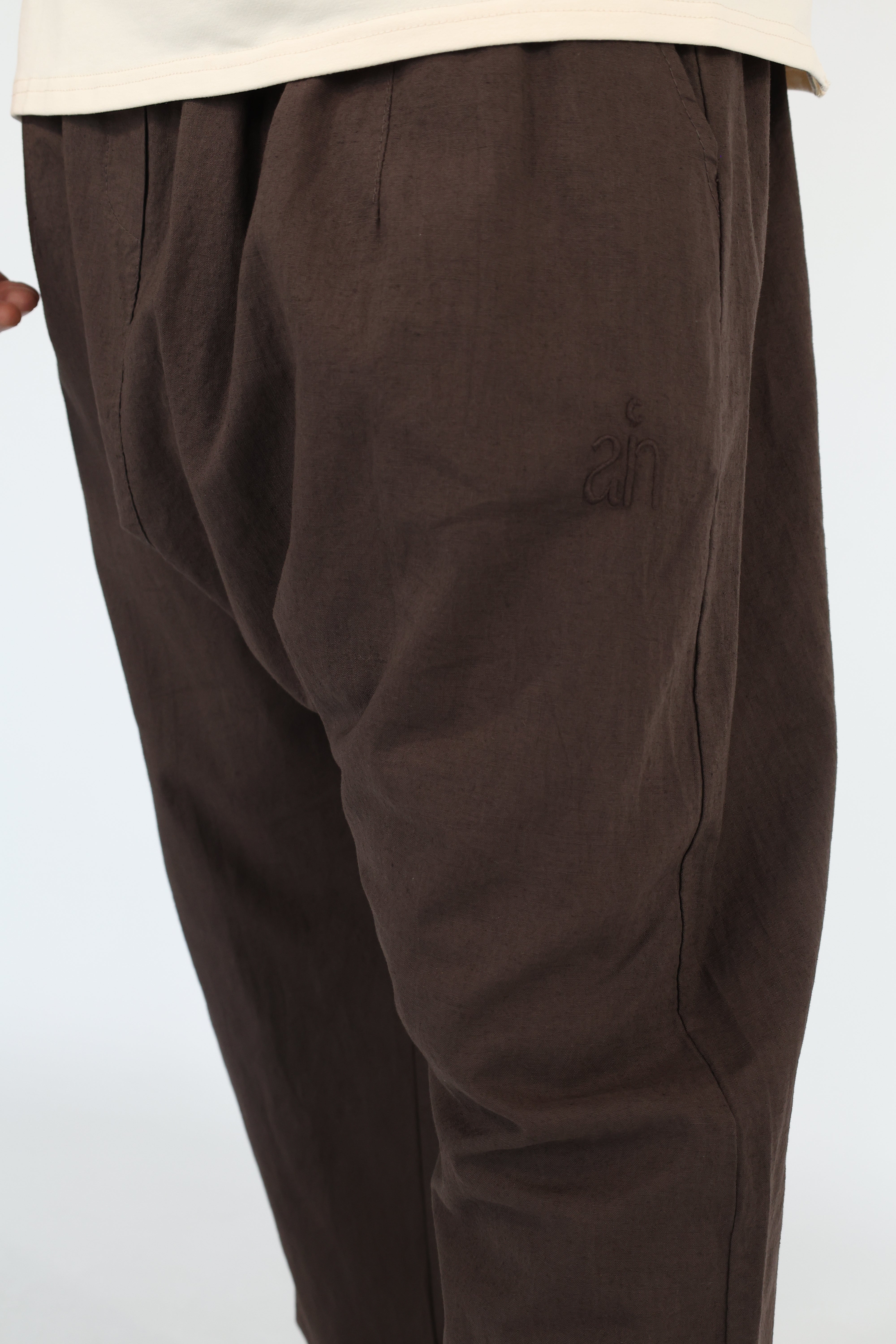 PANTALON SAROUAL LÉGER LIN HOMME