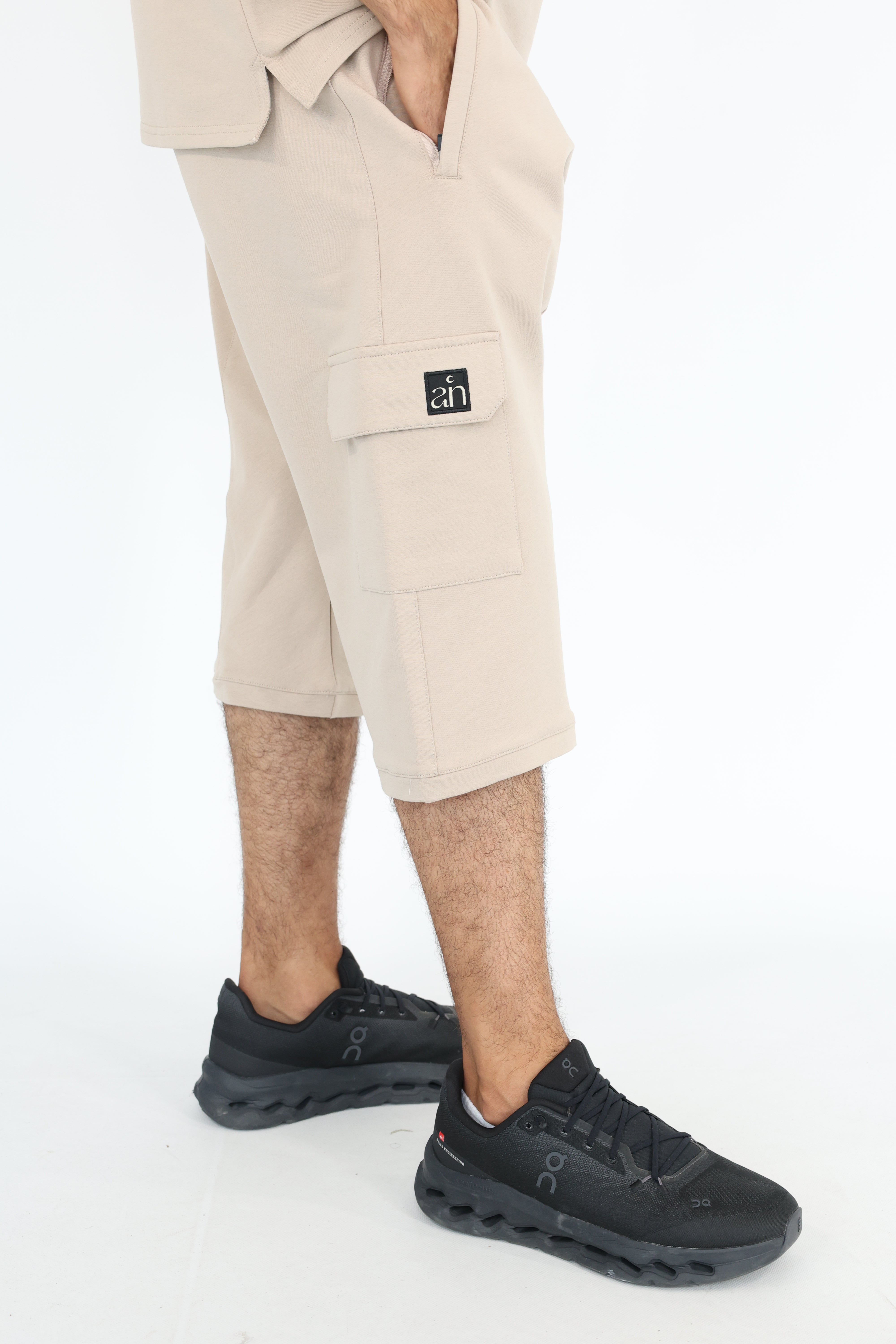 BERMUDA LONG CARGO OVERSIZE HOMME