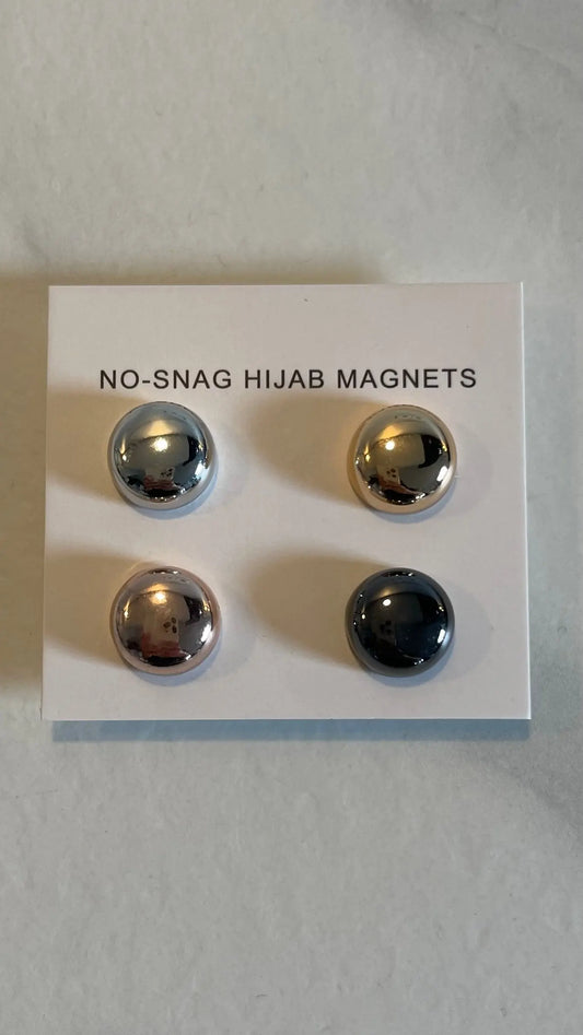 Mirror effect hijab magnet