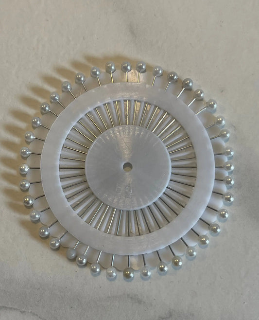White pin