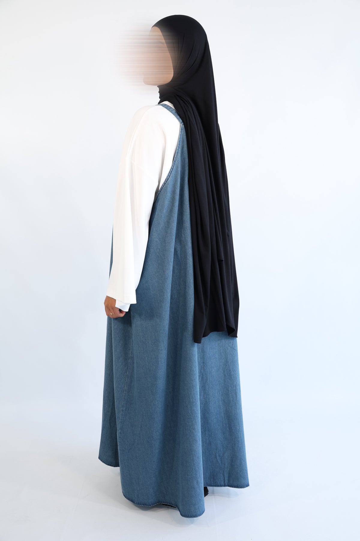 ROBE SALOPETTE DENIM COTON
