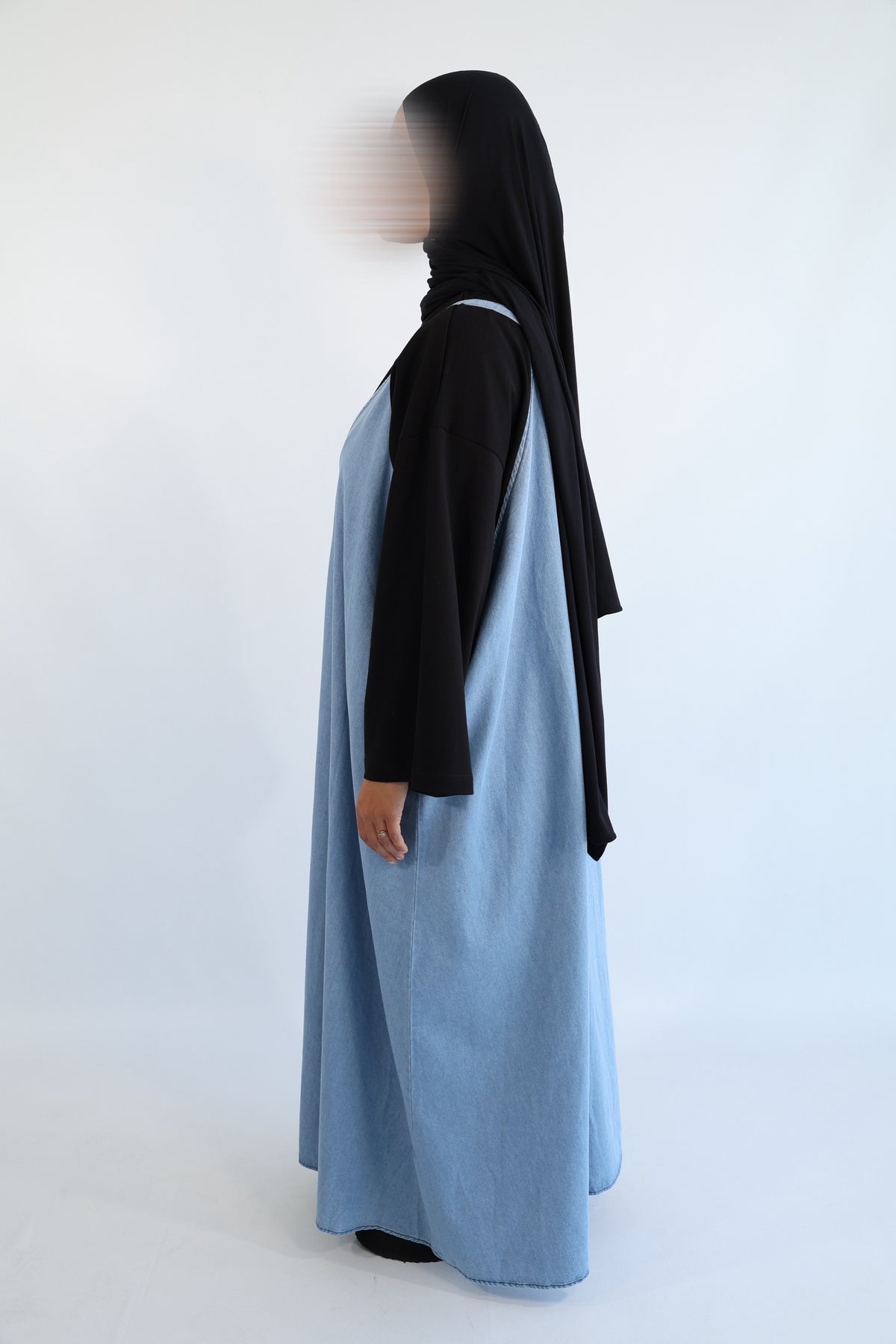ROBE SALOPETTE DENIM COTON