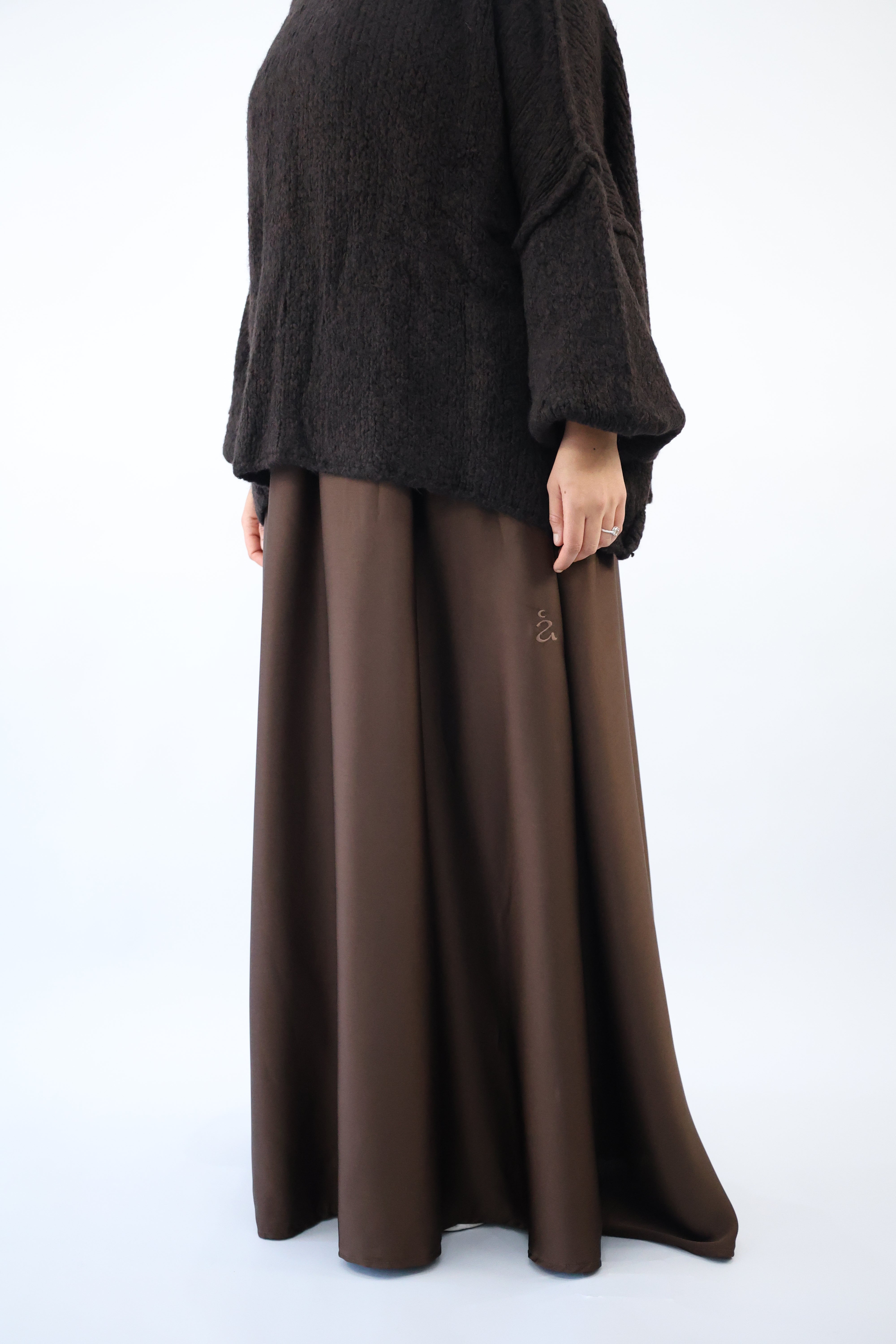 JUPE SATINÉE SIGNATURE - ANISSA