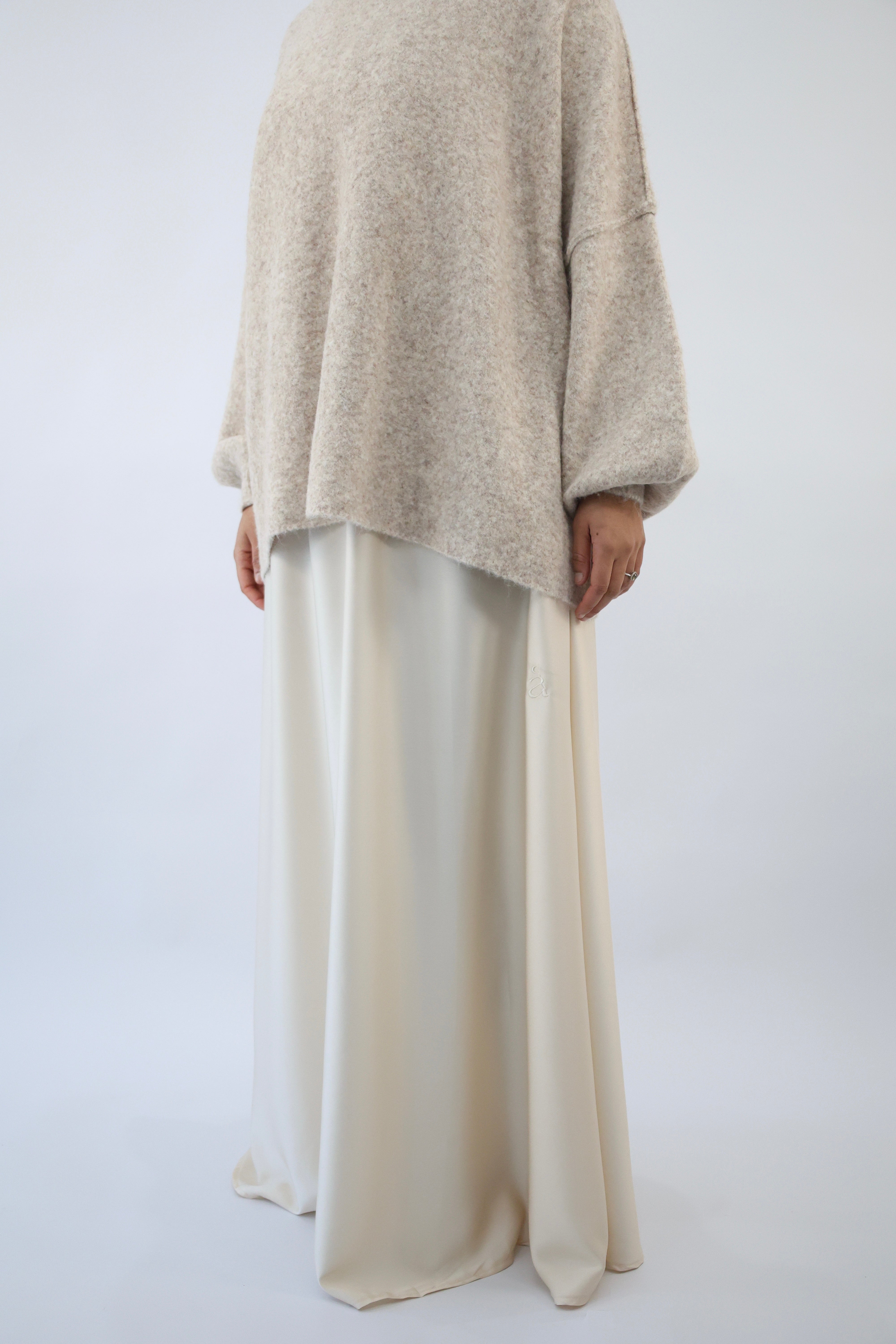 JUPE SATINÉE SIGNATURE - ANISSA