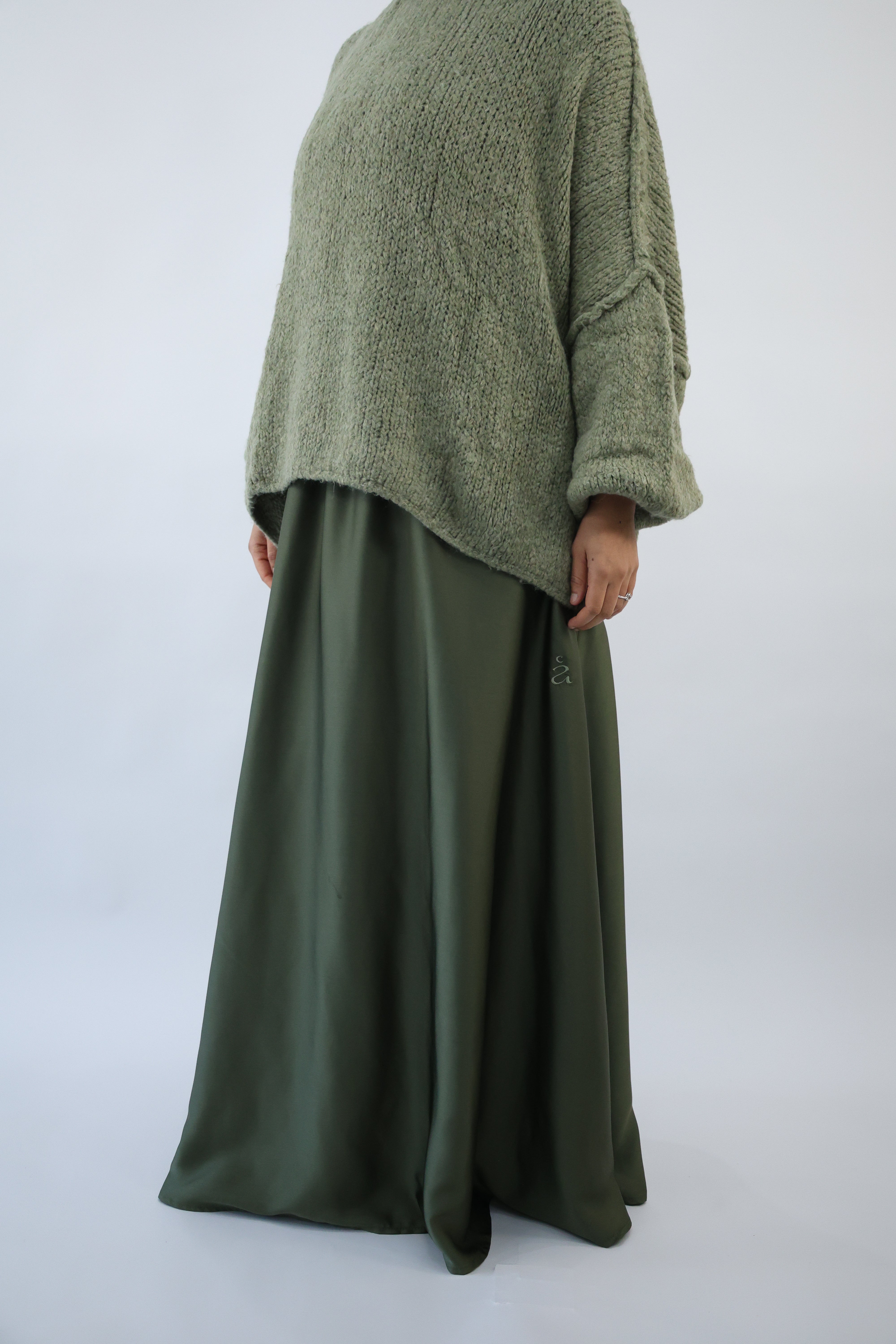 JUPE SATINÉE SIGNATURE - ANISSA