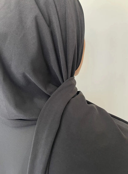 Jersey de luxe noir - Alniya Paris