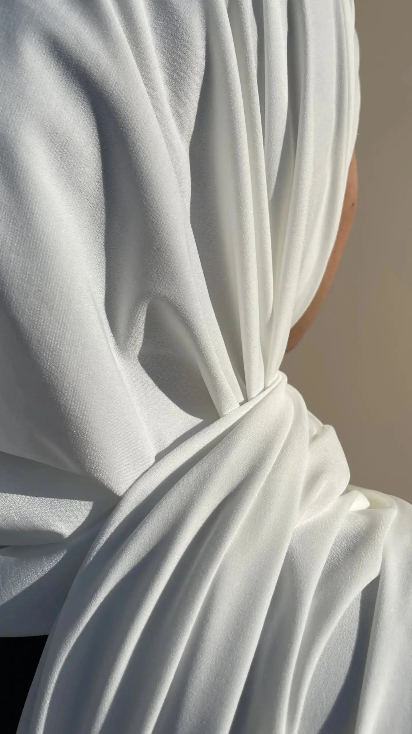 Jersey de luxe blanc sugar - Alniya Paris