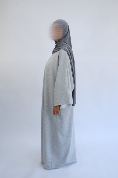 Abaya Jogging coton avec poche - ShaÏma 