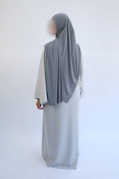 Abaya Jogging coton avec poche - ShaÏma 