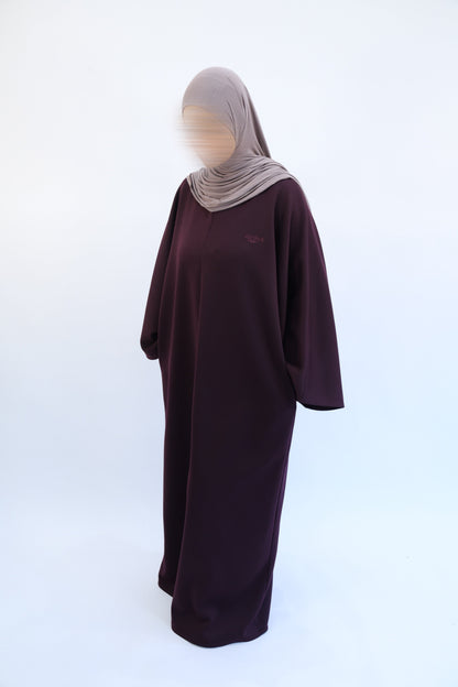 Abaya Jogging coton avec poche - ShaÏma 