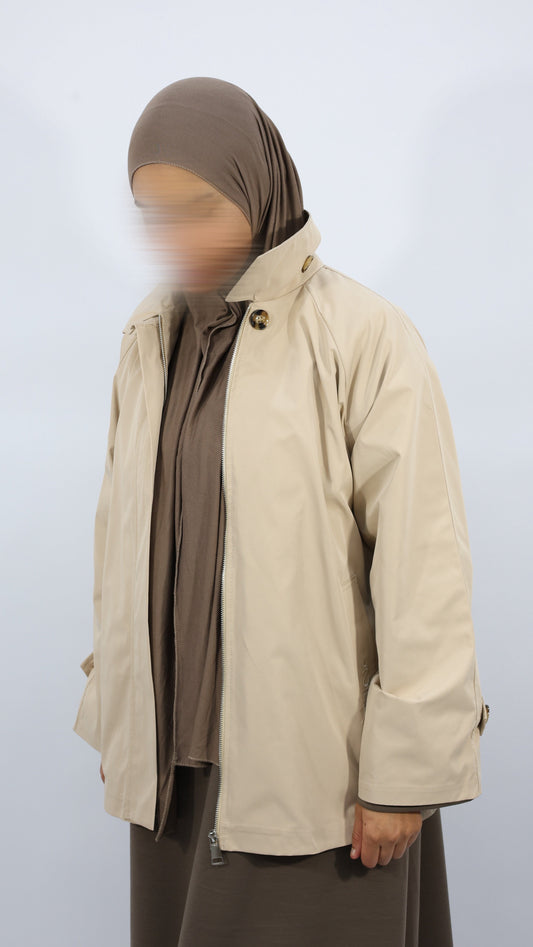 Trench court coupe vent - Alniya 