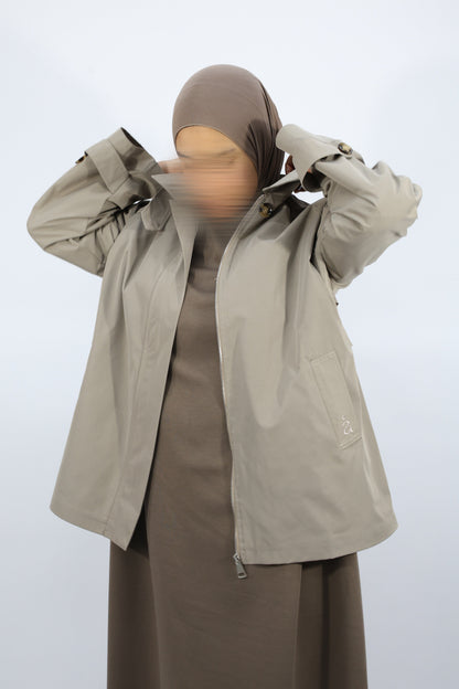 Trench court coupe vent - Alniya 