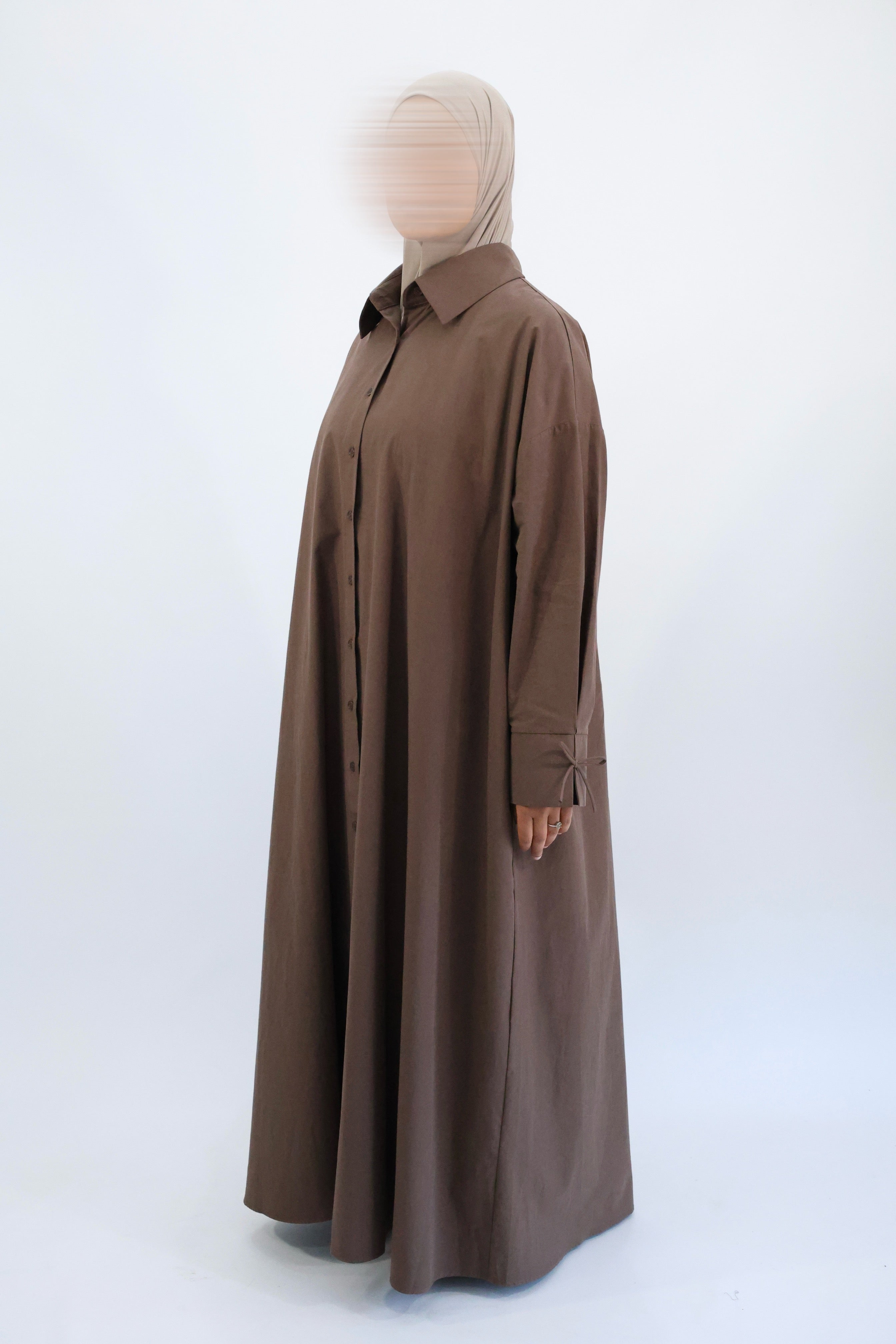 ROBE CHEMISE COTON