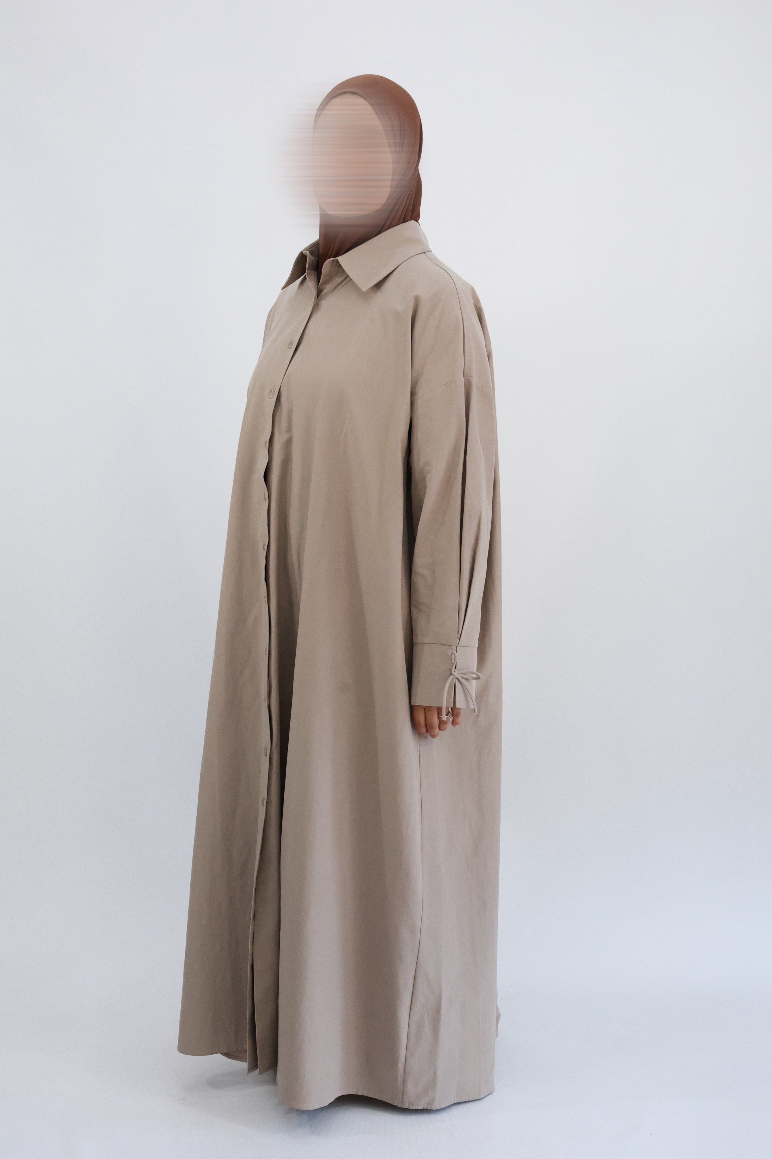 ROBE CHEMISE COTON