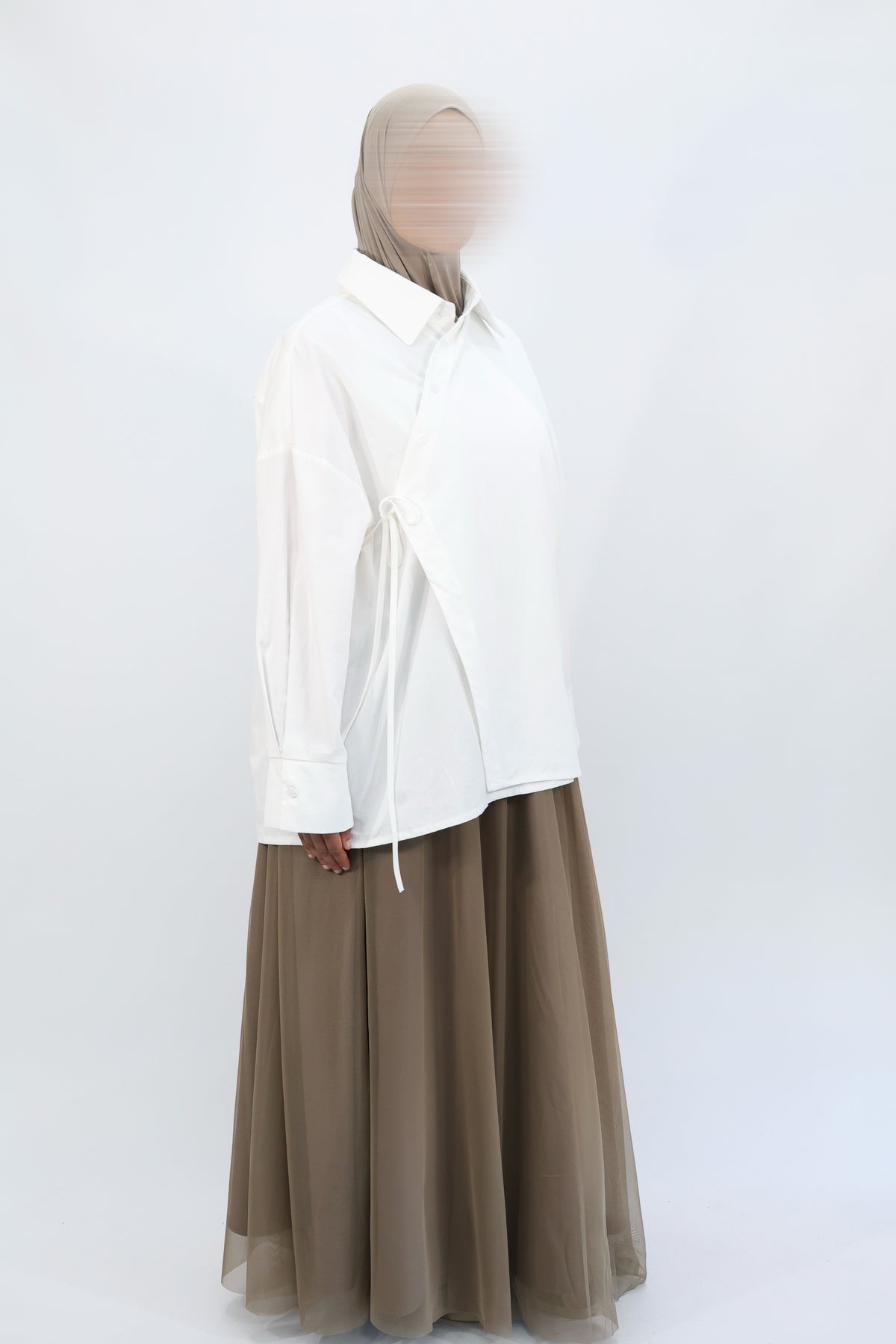 CHEMISE OVERSIZE CACHE COEUR