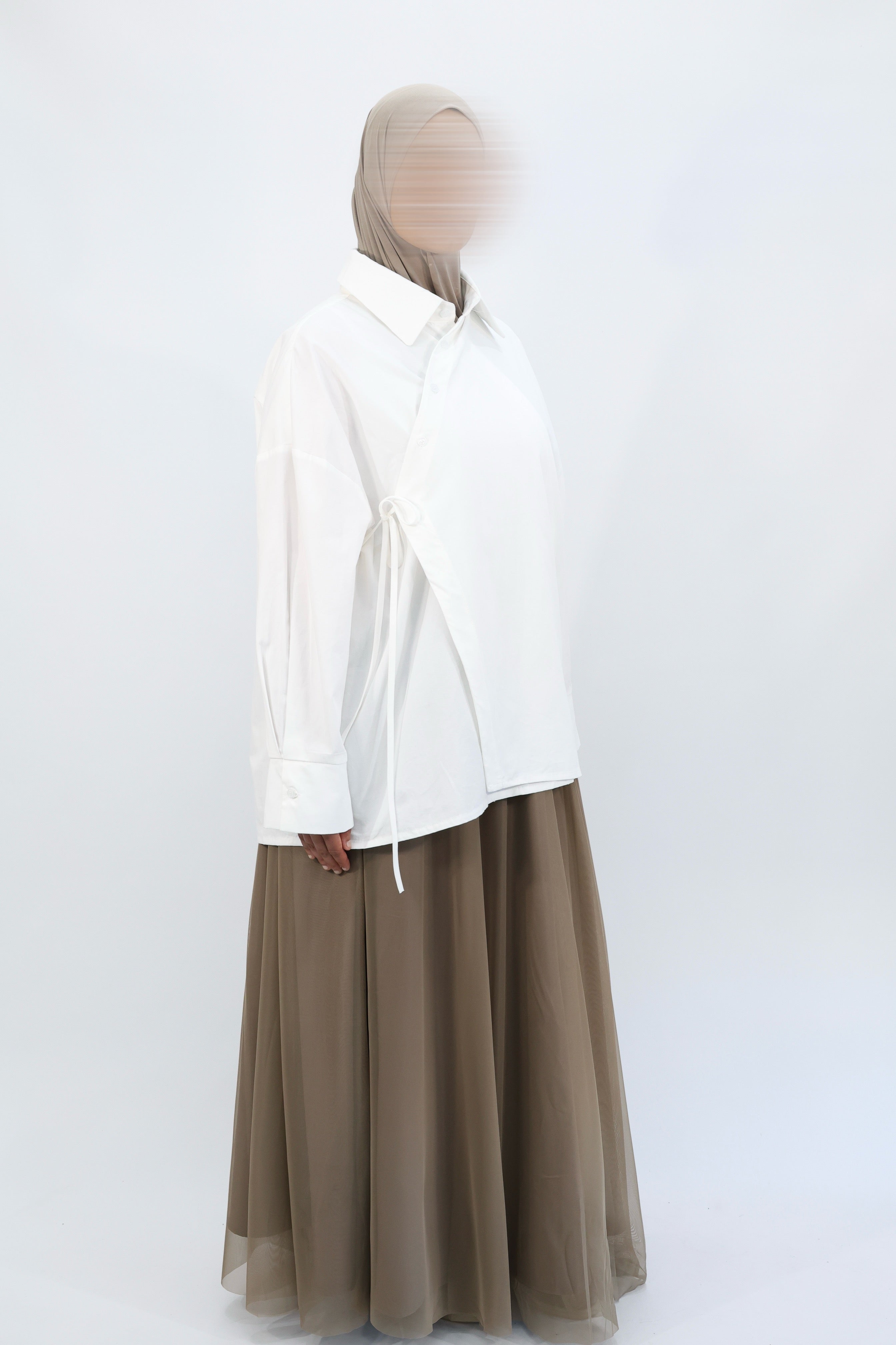 CHEMISE OVERSIZE CACHE COEUR