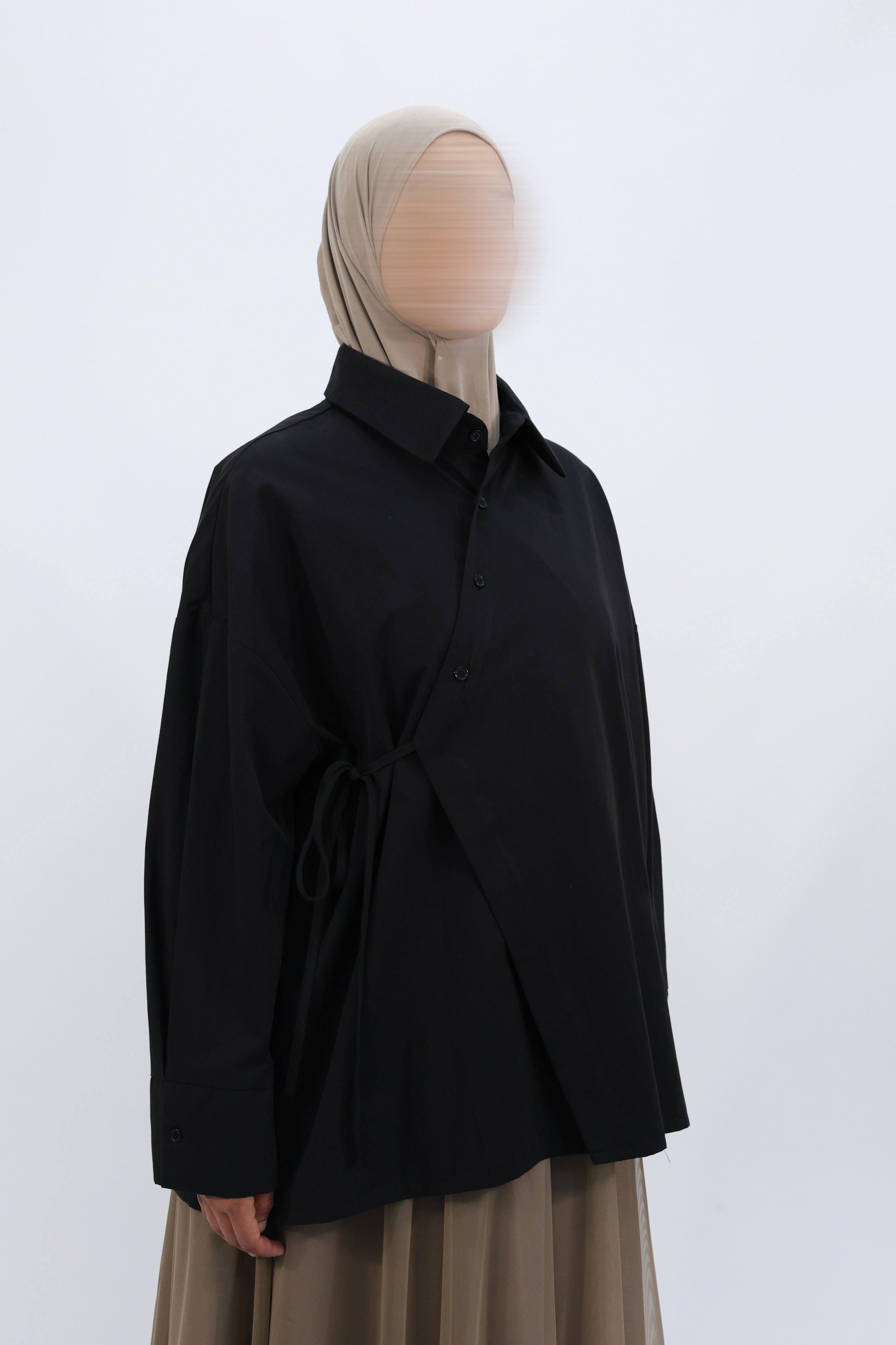CHEMISE OVERSIZE CACHE COEUR