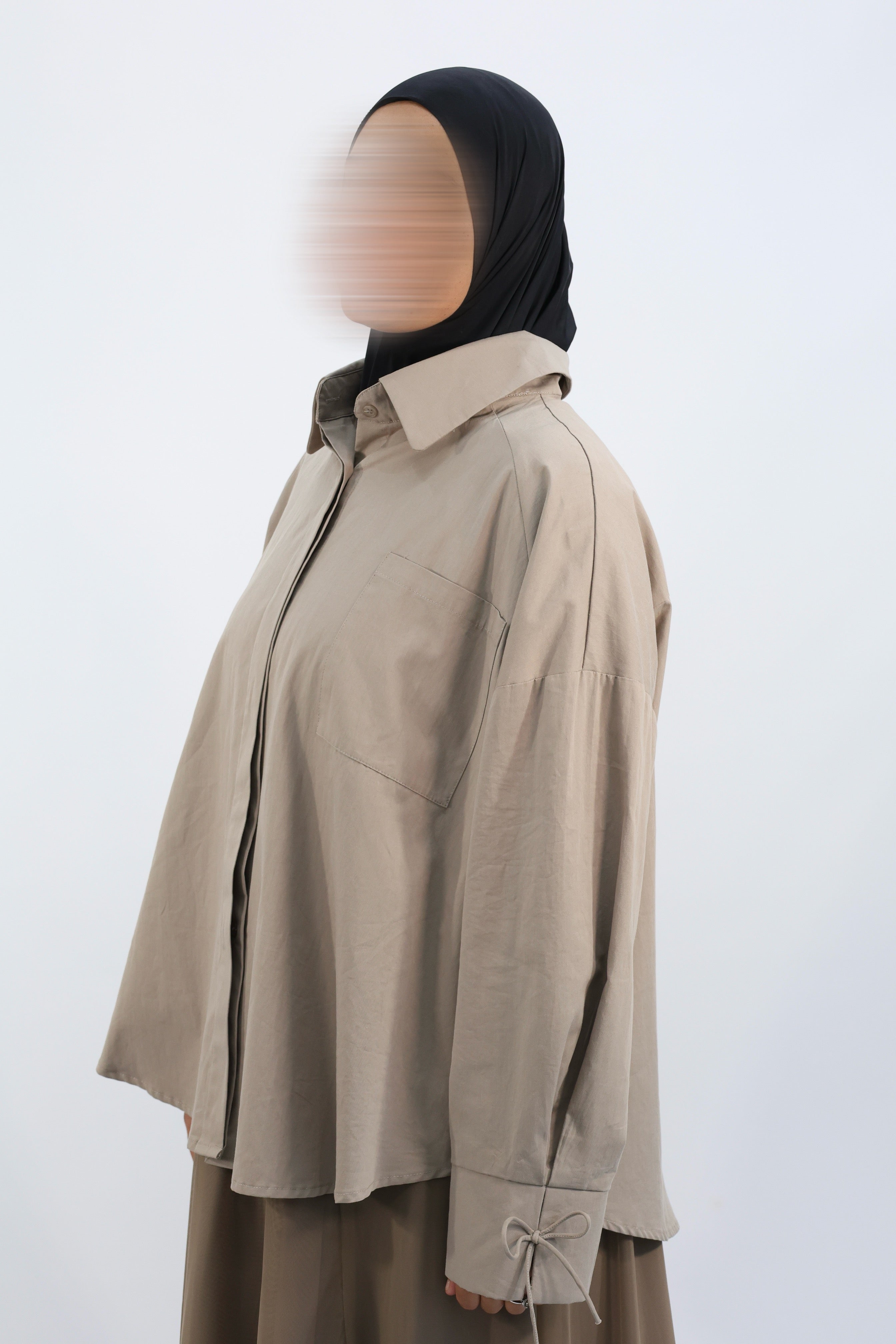 CHEMISE OVERSIZE COTON